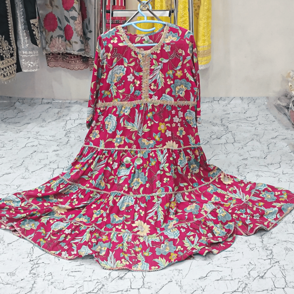 Anarkali Frock Dress