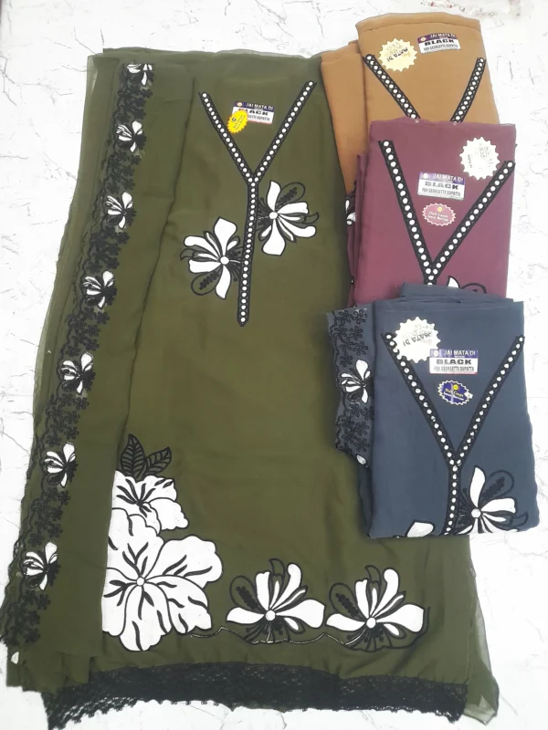 Elegant Embroidered Suit