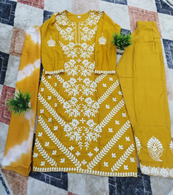 Kurti Pant & Dupatta
