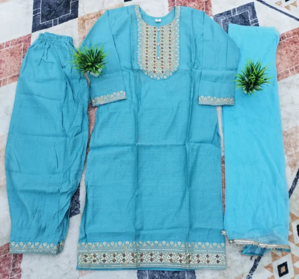 Kurti Pant & Dupatta