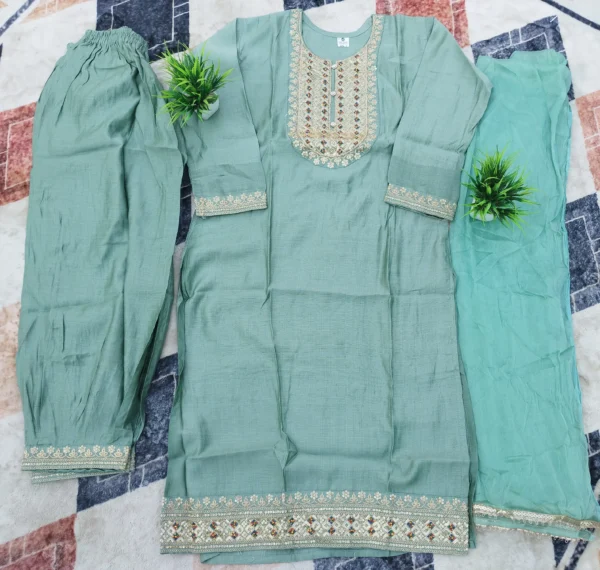 Kurti Pant & Dupatta