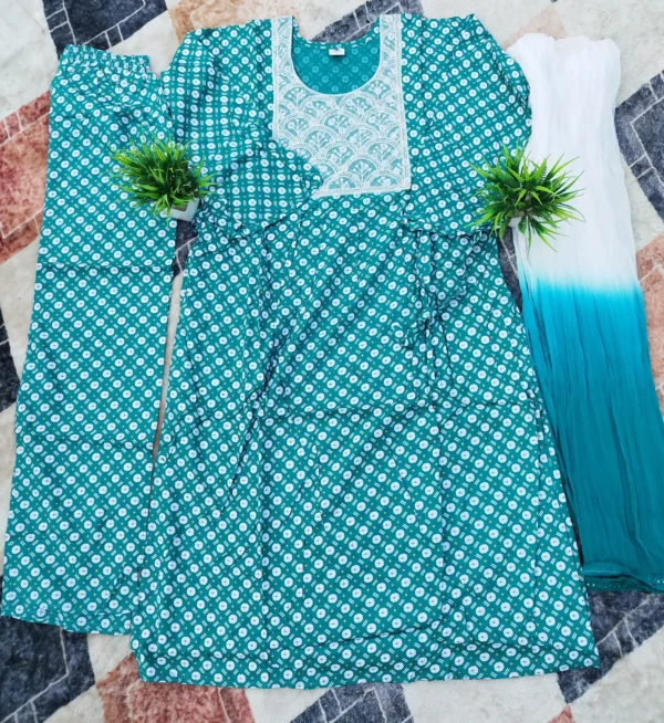 Kurti Pant & Dupatta
