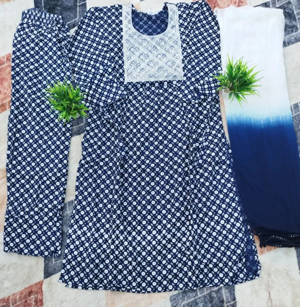 Kurti Pant & Dupatta