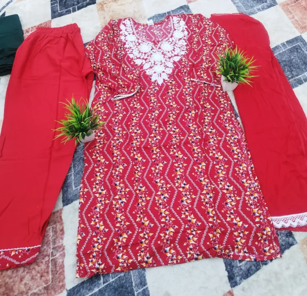Kurti Pant & Dupatta