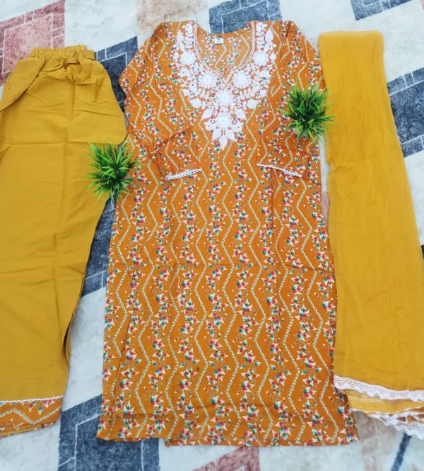 Kurti Pant & Dupatta