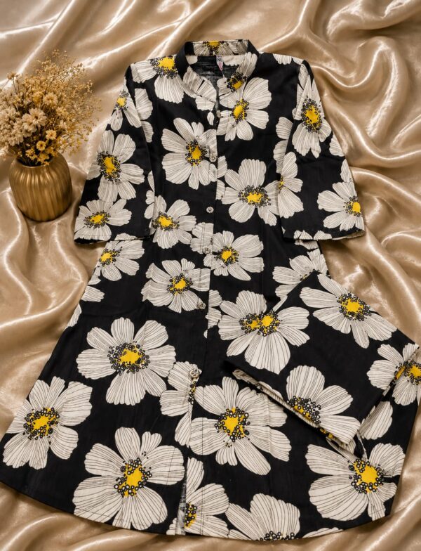 Long Kurti with Plazo – Design 142 | Stitched | Kohinoor Shop