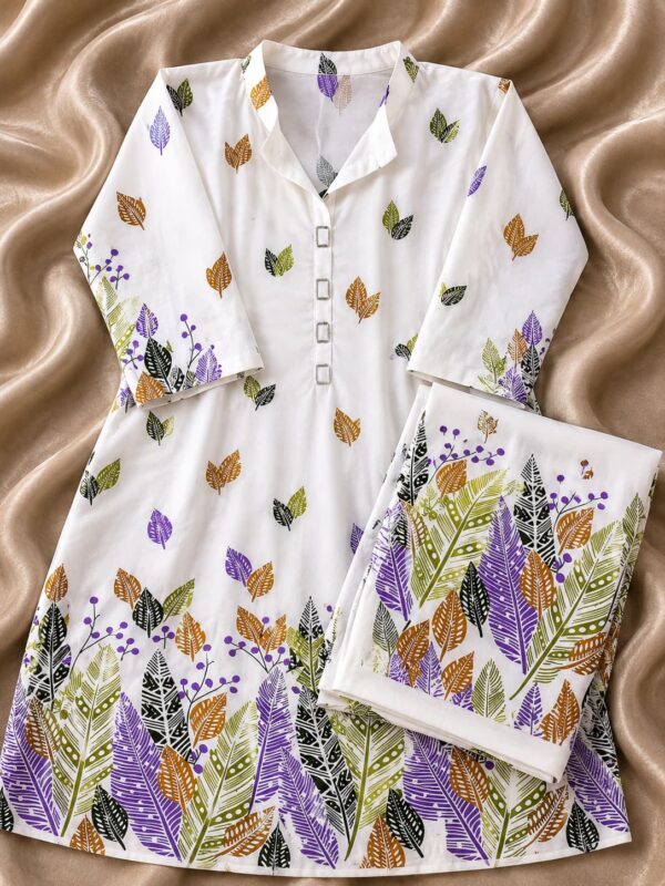 Long Kurti with Plazo – Design 161 | Stitched | Kohinoor Shop