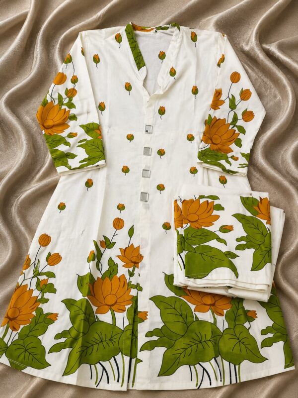 Long Kurti with Plazo – Design 164 | Stitched | Kohinoor Shop