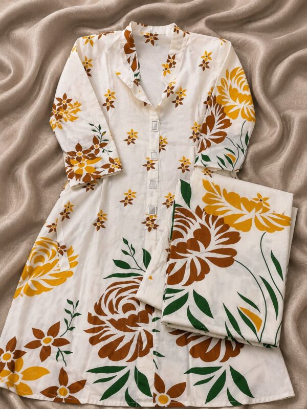 Long Kurti with Plazo – Design 159 | Stitched | Kohinoor Shop