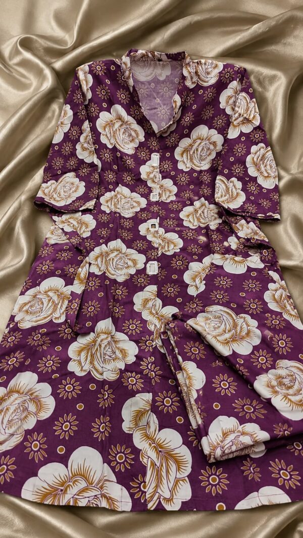 Long Kurti with Plazo – Design 186 | Stitched | Kohinoor Shop