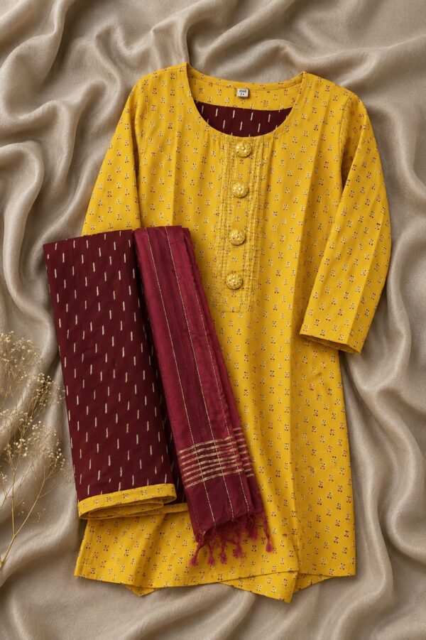 Ladies Suit – Design 008 | Stitched | Kohinoor Shop