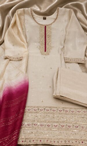 Shimer Fabric | 3pc Ladies Suit – Design 192 | Stitched | Kohinoor Shop