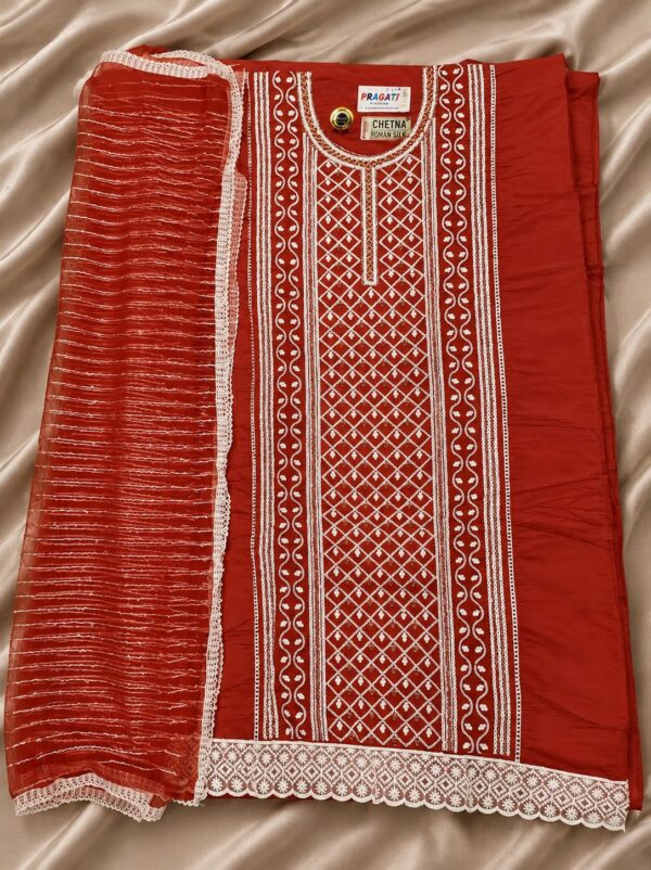 Suit Material – Design 073 | Unstitched | Kohinoor Shop