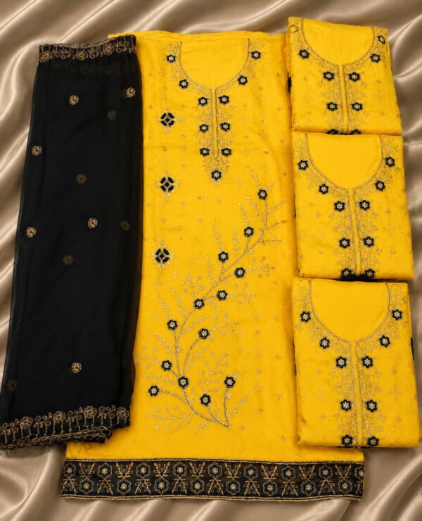Suit Material – Design 154 | Unstitched | Kohinoor Shop